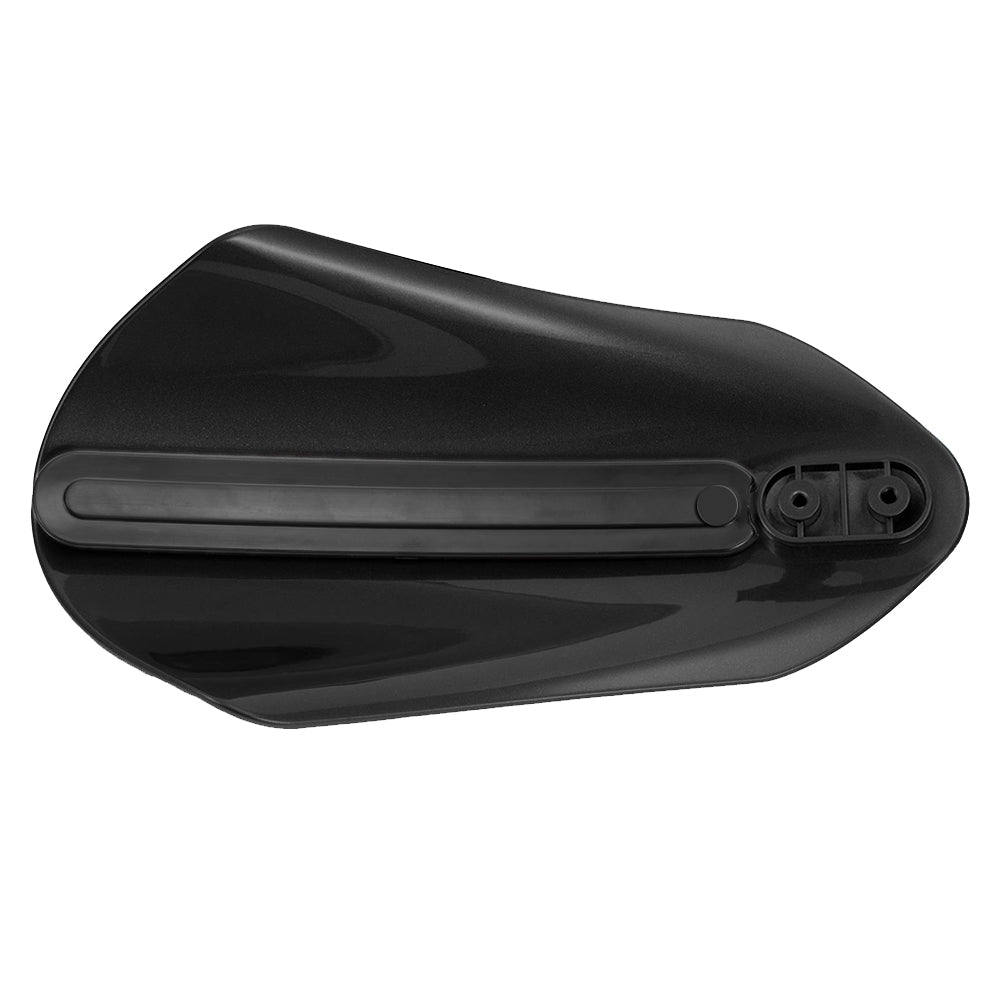 Mats Csrewy Hand Guards with Chrome Trim (without LED light)– Universal Motorcycle Handguards for Wind & Debris Protection