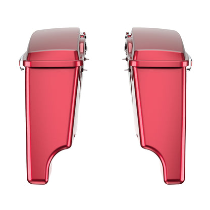 3.93'' STRETCHED SADDLEBAG BOTTOMS WITH LIDS FOR 2014+ TOURING