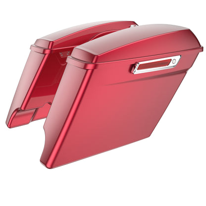 3.93'' STRETCHED SADDLEBAG BOTTOMS WITH LIDS FOR 2014+ TOURING