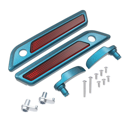 SADDLEBAG LID LEVER & LATCH COVER SET KIT FOR 2014+ HARLEY TOURING