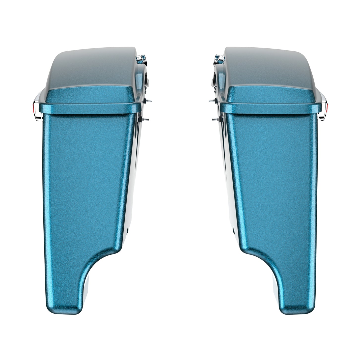 3.93'' STRETCHED SADDLEBAG BOTTOMS WITH LIDS FOR 2014+ TOURING