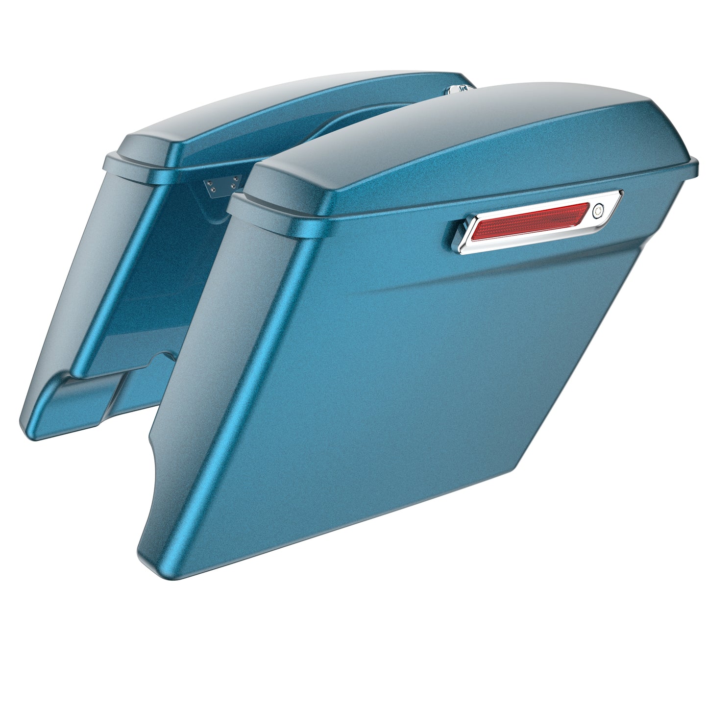 3.93'' STRETCHED SADDLEBAG BOTTOMS WITH LIDS FOR 2014+ TOURING