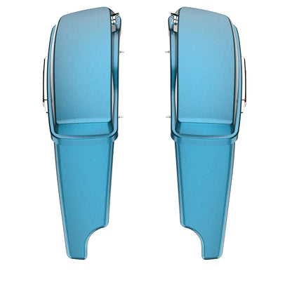 3.93'' STRETCHED SADDLEBAG BOTTOMS WITH LIDS FOR 2014+ TOURING