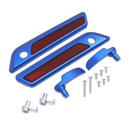 SADDLEBAG LID LEVER & LATCH COVER SET KIT FOR 2014+ HARLEY TOURING