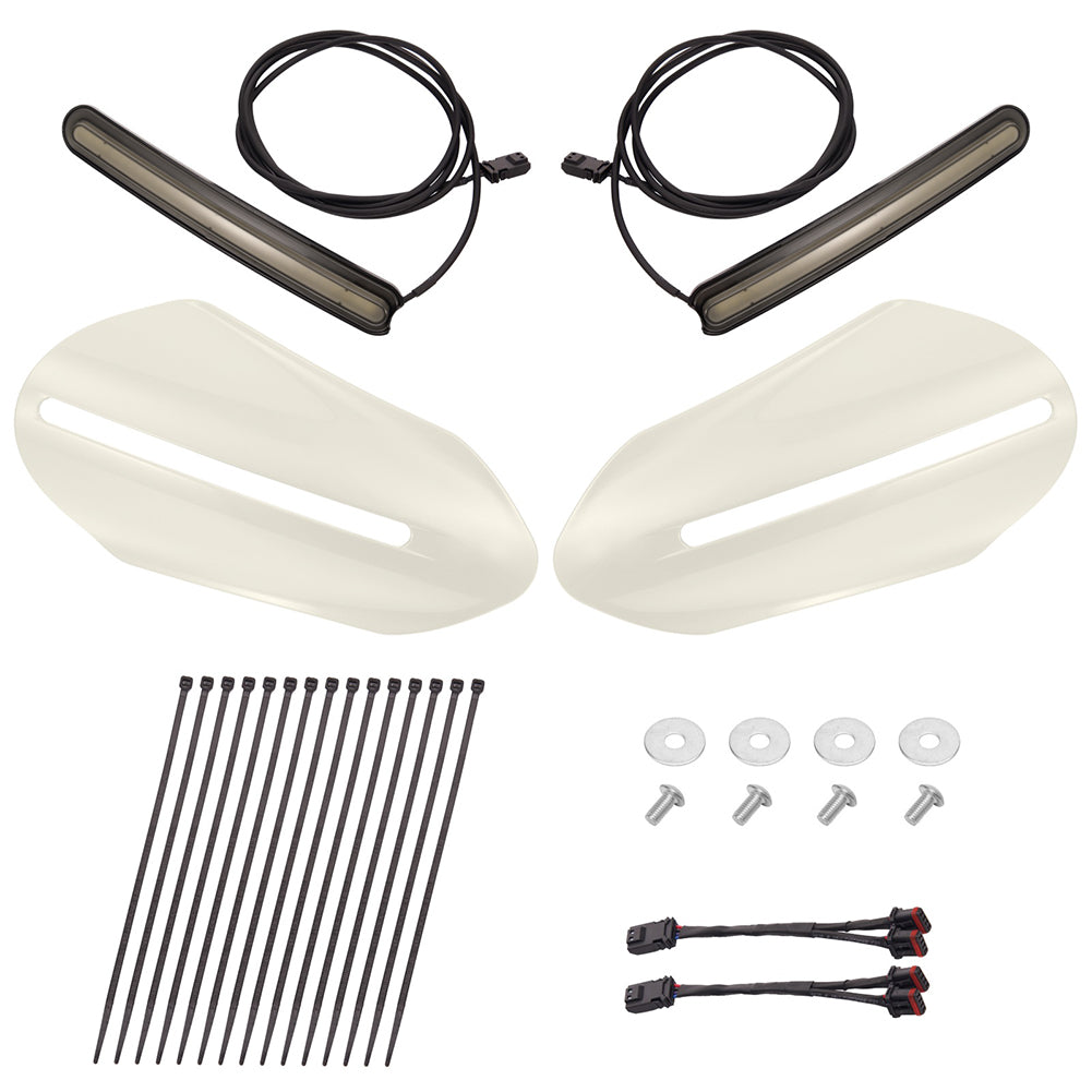 Harley Hand Guards with LED for Touring & Softails