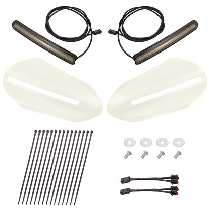 Harley Hand Guards with LED for Touring & Softails