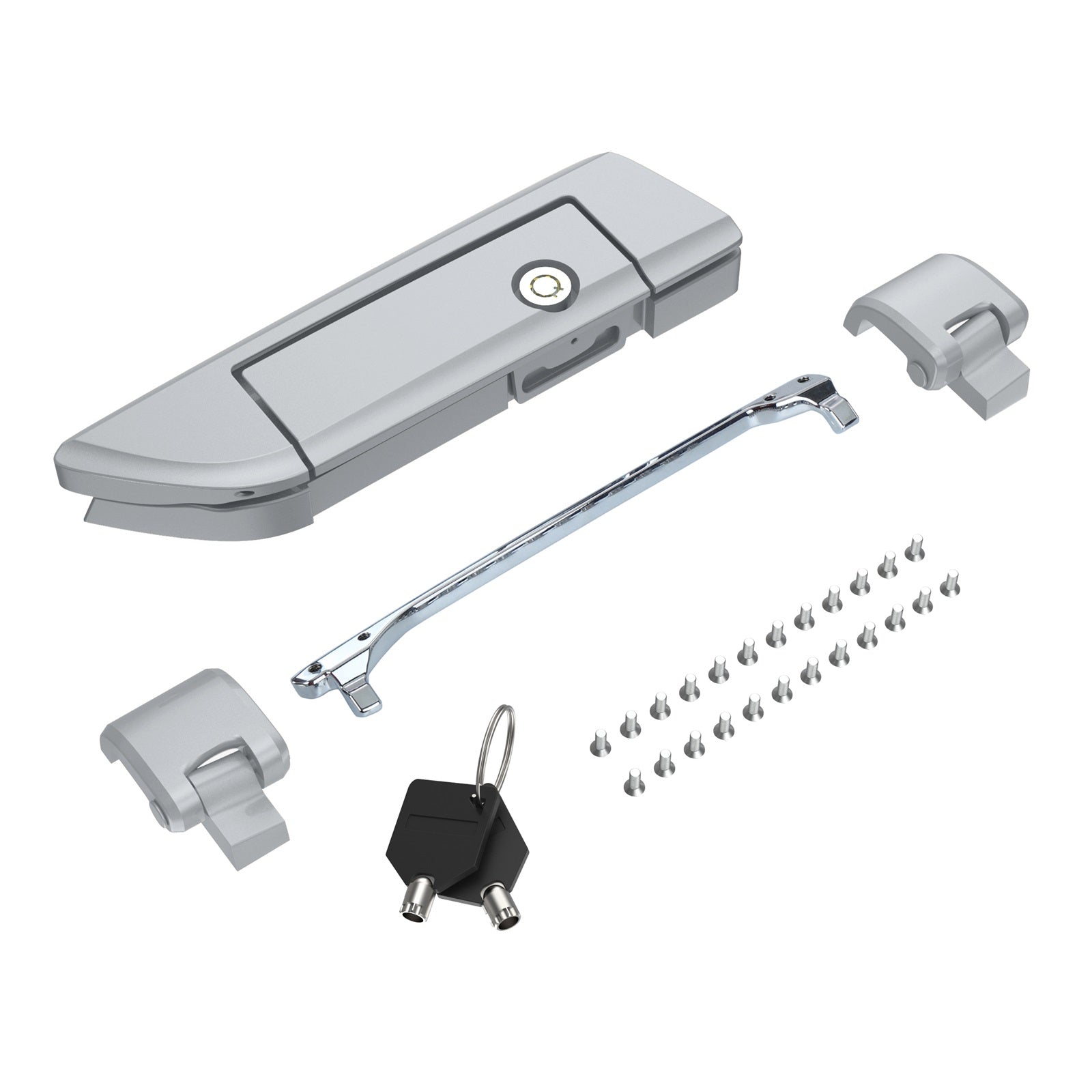Tour Trunk Pack Latches and Hinges:Kit for Mats Csrewy Razor, Chopped, and King Tour Trunk Packs