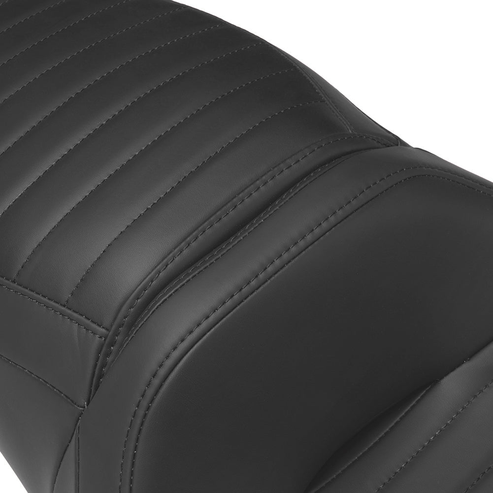 Mats-Csrewy2-Up One-Piece Passenger Seat Fit for '09-'23 Touring and Tri Glide ModelsZT021-All Black2-Up One-Piece Passenger Seat Fit for '09-'23 Touring and Tri Glide Models
