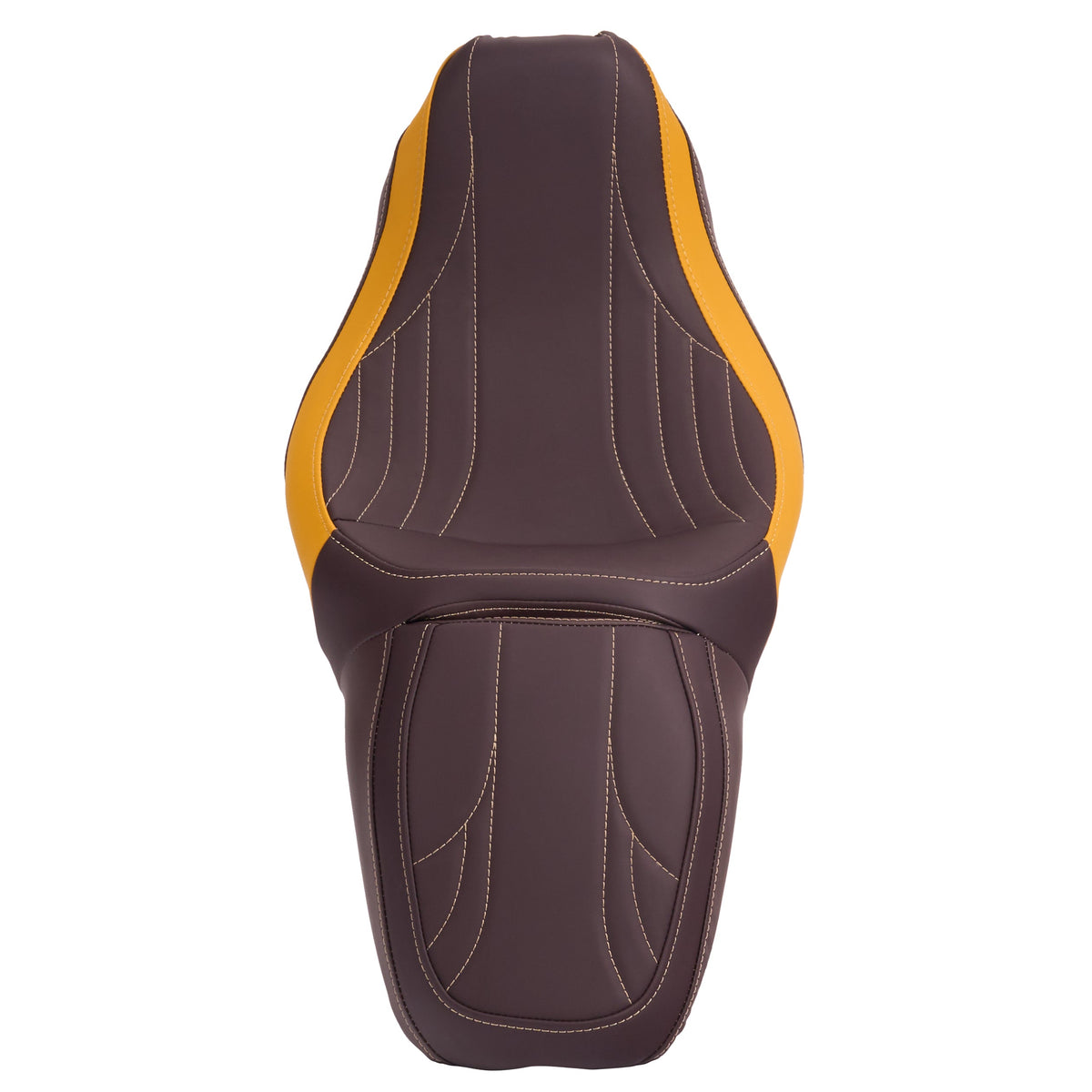 Mats-Csrewy2-Up One-Piece Passenger Seat Fit for '09-'23 Touring and Tri Glide ModelsZT021-Heroism2-Up One-Piece Passenger Seat Fit for '09-'23 Touring and Tri Glide Models