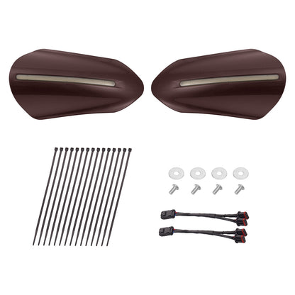 Harley Hand Guards with LED for Touring & Softails