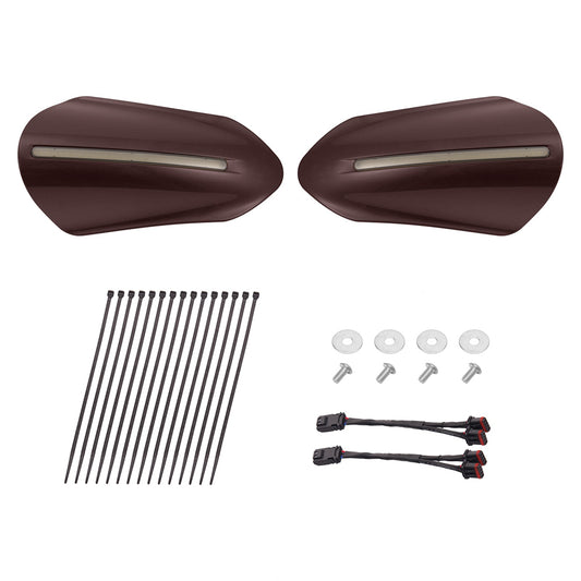 Harley Hand Guards with LED for Touring & Softails