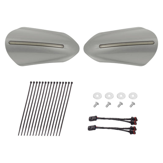 Harley Hand Guards with LED for Touring & Softails
