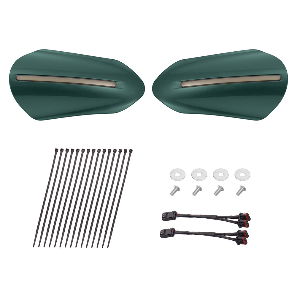 Harley Hand Guards with LED for Touring & Softails