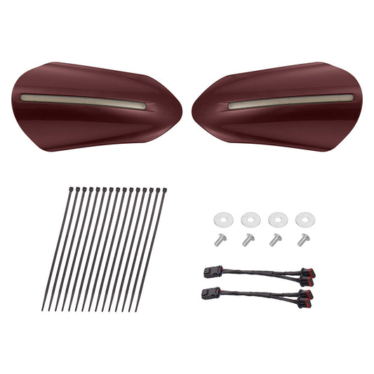 Harley Hand Guards with LED for Touring & Softails