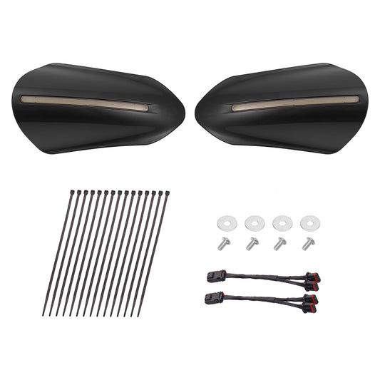 Harley Hand Guards with LED for Touring & Softails