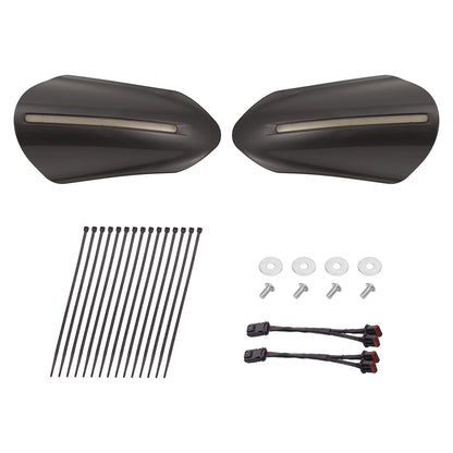 Harley Hand Guards with LED for Touring & Softails