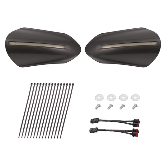 Harley Hand Guards with LED for Touring & Softails