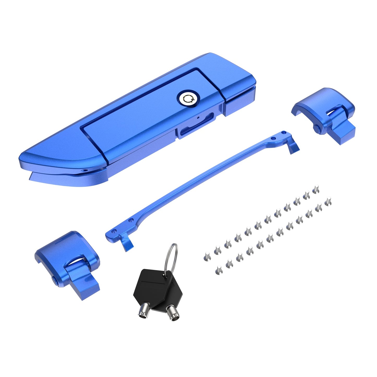 Tour Trunk Pack Latches and Hinges:Kit for Mats Csrewy Razor, Chopped, and King Tour Trunk Packs