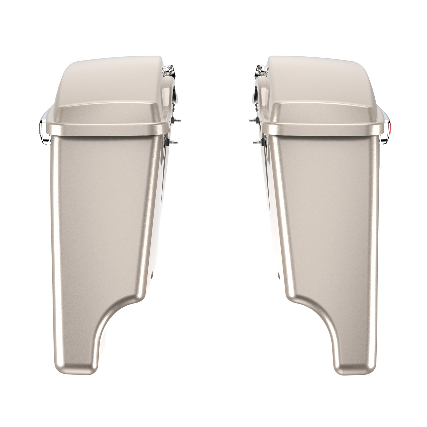 3.93'' STRETCHED SADDLEBAG BOTTOMS WITH LIDS FOR 2014+ TOURING