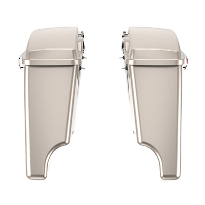 3.93'' STRETCHED SADDLEBAG BOTTOMS WITH LIDS FOR 2014+ TOURING