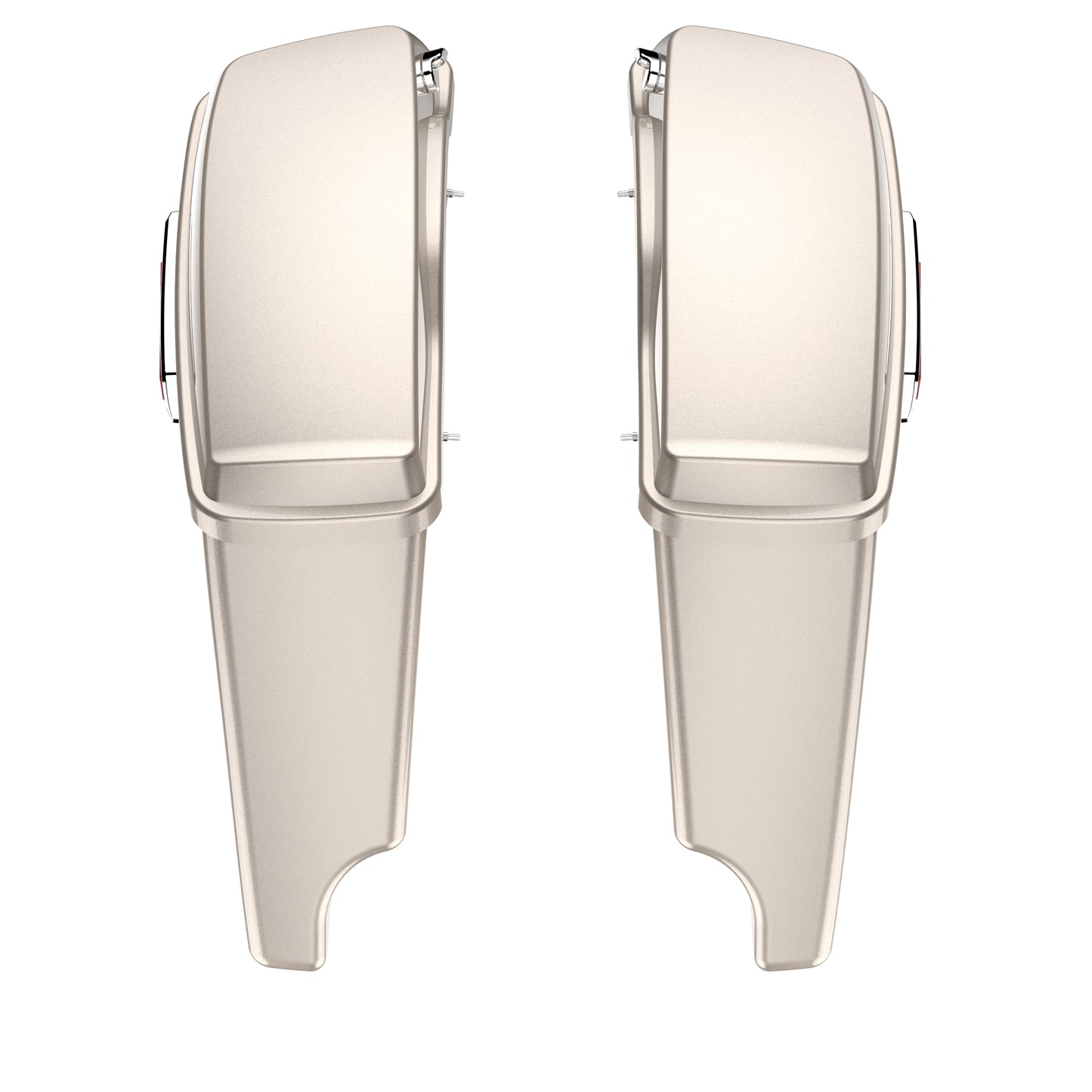 3.93'' STRETCHED SADDLEBAG BOTTOMS WITH LIDS FOR 2014+ TOURING