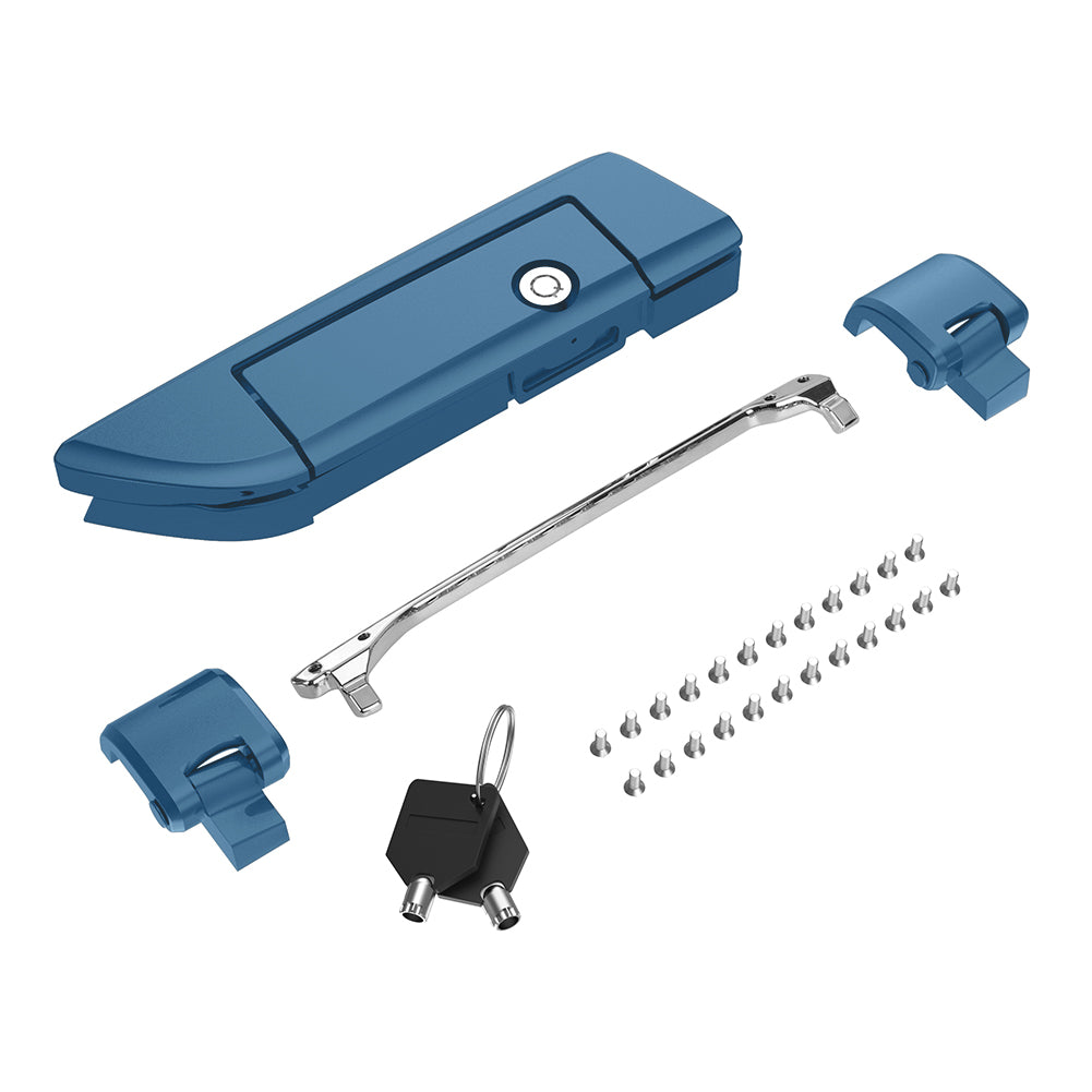 Tour Trunk Pack Latches and Hinges:Kit for Mats Csrewy Razor, Chopped, and King Tour Trunk Packs