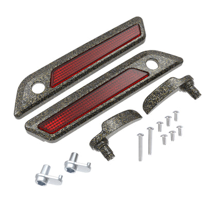SADDLEBAG LID LEVER & LATCH COVER SET KIT FOR 2014+ HARLEY TOURING