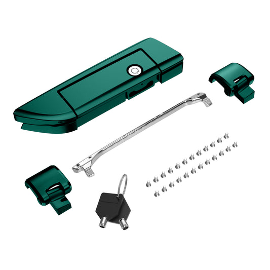 Color-Matched Tour Trunk Pack Latches and Hinges:Kit for Mats Csrewy Razor, Chopped, and King Tour Trunk Packs