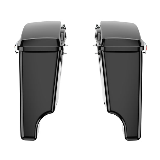 3.93'' STRETCHED SADDLEBAG BOTTOMS WITH LIDS FOR 2014+ TOURING