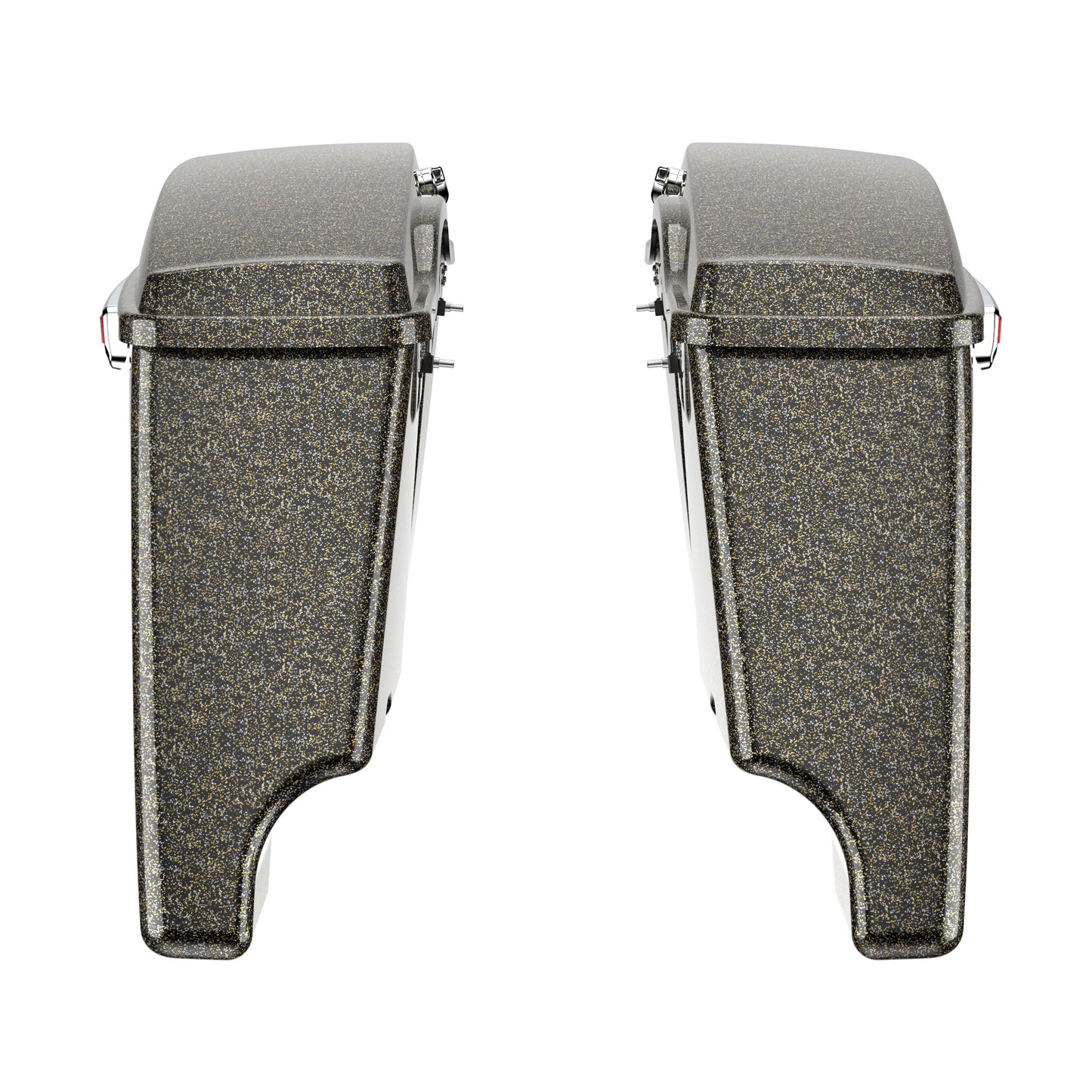 3.93'' STRETCHED SADDLEBAG BOTTOMS WITH LIDS FOR 2014+ TOURING