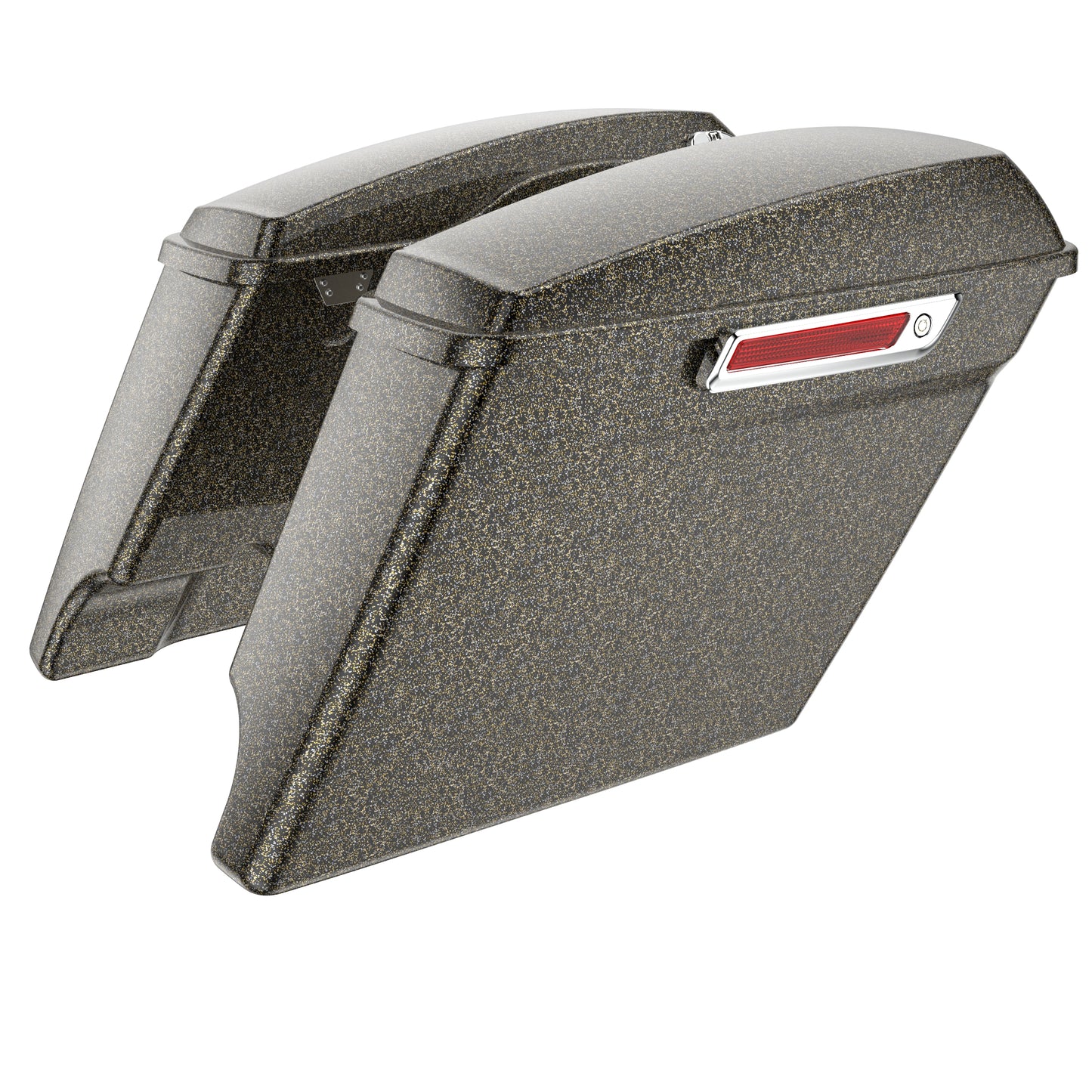 3.93'' STRETCHED SADDLEBAG BOTTOMS WITH LIDS FOR 2014+ TOURING
