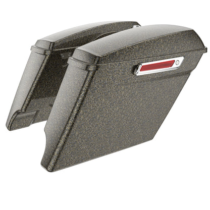 3.93'' STRETCHED SADDLEBAG BOTTOMS WITH LIDS FOR 2014+ TOURING