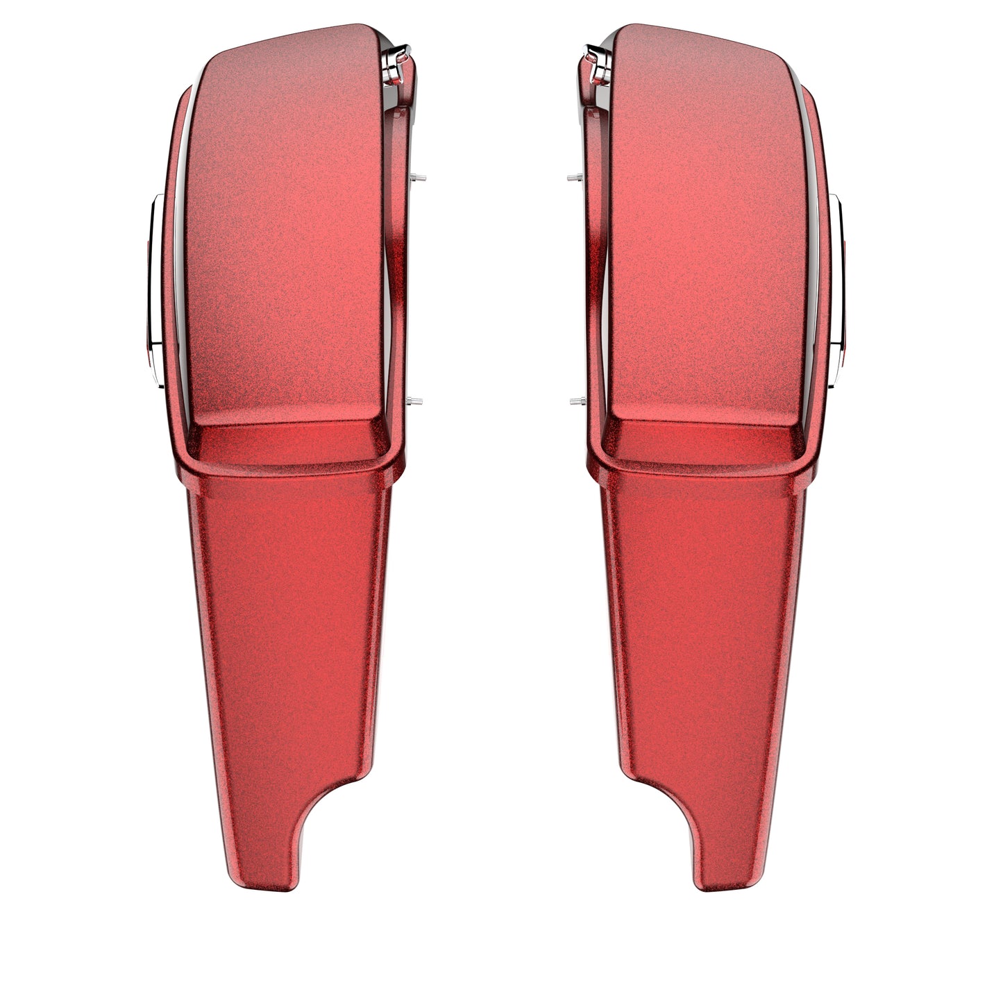 3.93'' STRETCHED SADDLEBAG BOTTOMS WITH LIDS FOR 2014+ TOURING