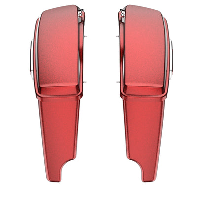 3.93'' STRETCHED SADDLEBAG BOTTOMS WITH LIDS FOR 2014+ TOURING