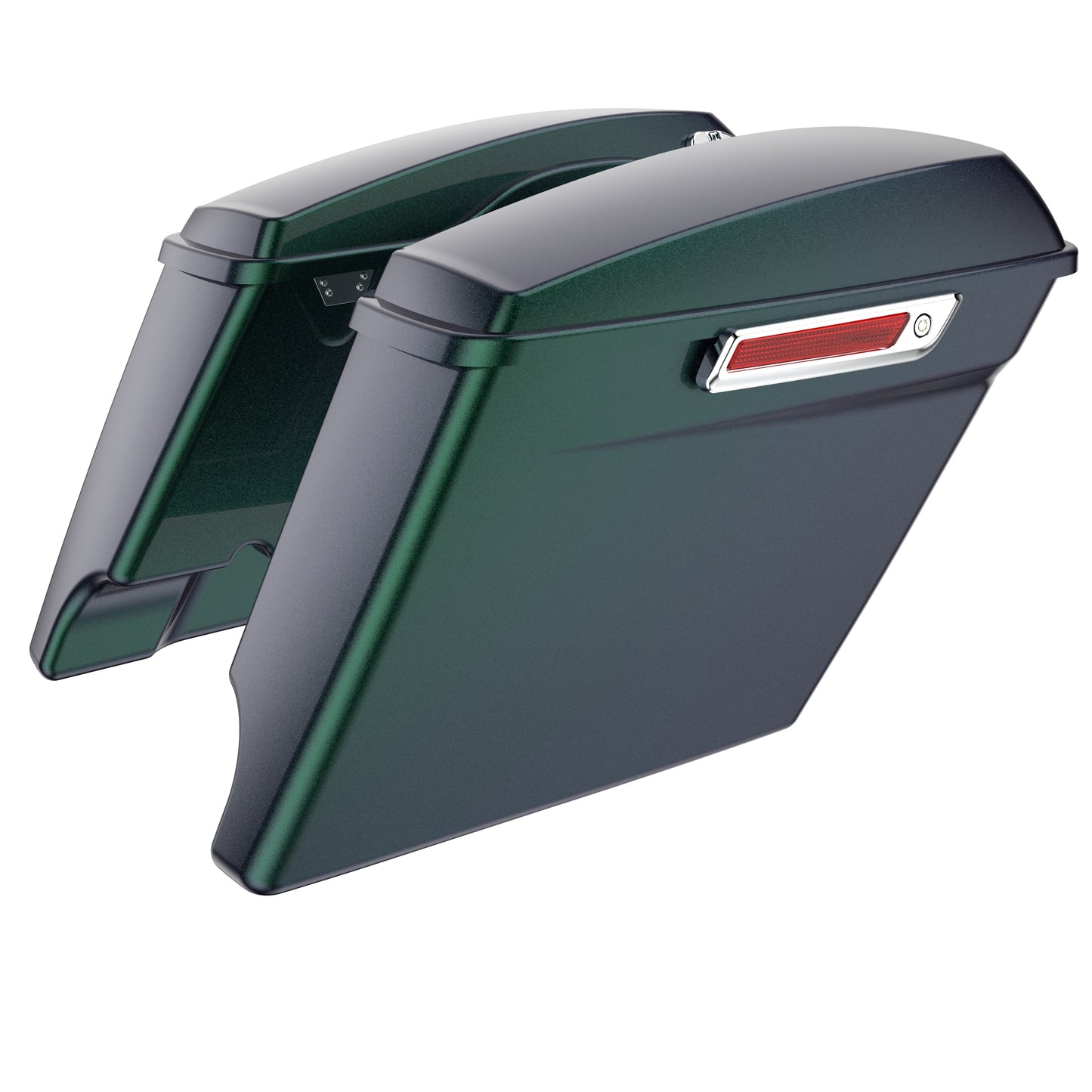 3.93'' STRETCHED SADDLEBAG BOTTOMS WITH LIDS FOR 2014+ TOURING