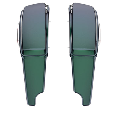 3.93'' STRETCHED SADDLEBAG BOTTOMS WITH LIDS FOR 2014+ TOURING