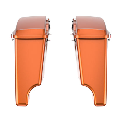 3.93'' STRETCHED SADDLEBAG BOTTOMS WITH LIDS FOR 2014+ TOURING