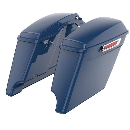 3.93'' STRETCHED SADDLEBAG BOTTOMS WITH LIDS FOR 2014+ TOURING