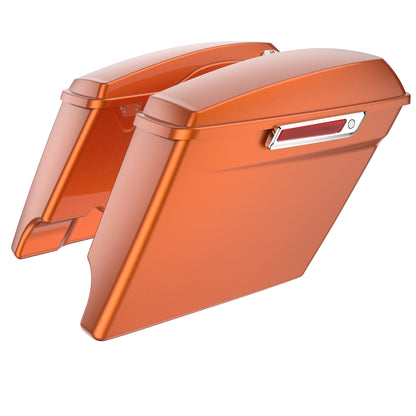 3.93'' STRETCHED SADDLEBAG BOTTOMS WITH LIDS FOR 2014+ TOURING