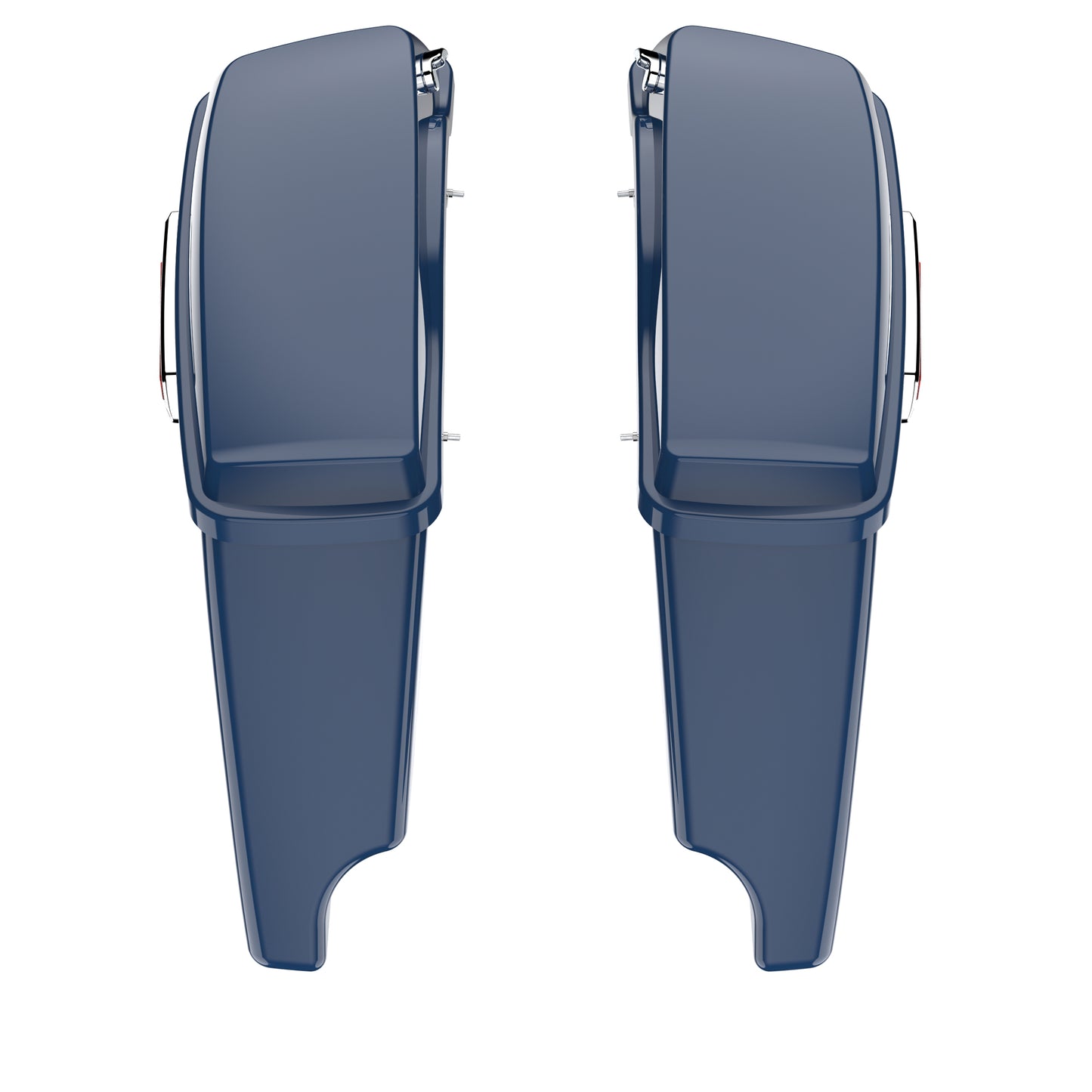 3.93'' STRETCHED SADDLEBAG BOTTOMS WITH LIDS FOR 2014+ TOURING