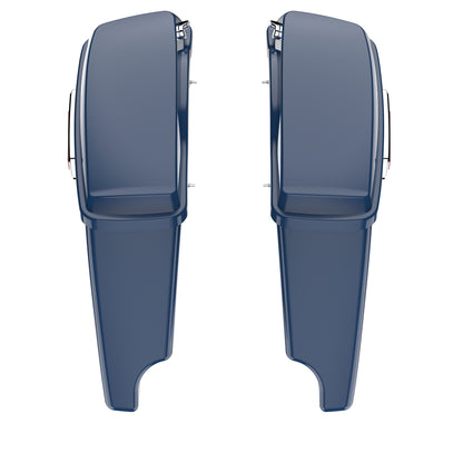 3.93'' STRETCHED SADDLEBAG BOTTOMS WITH LIDS FOR 2014+ TOURING