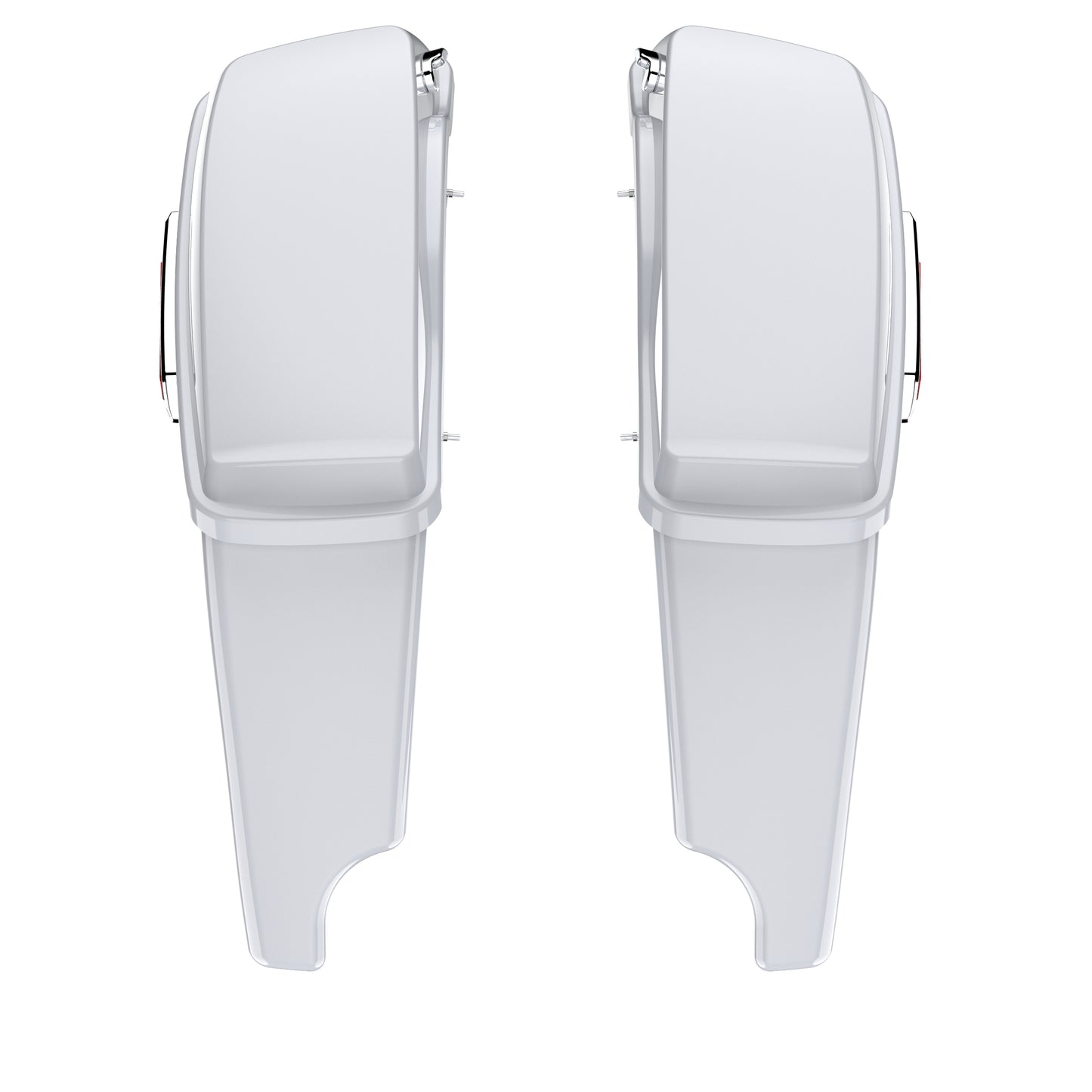 3.93'' STRETCHED SADDLEBAG BOTTOMS WITH LIDS FOR 2014+ TOURING