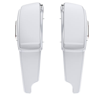 3.93'' STRETCHED SADDLEBAG BOTTOMS WITH LIDS FOR 2014+ TOURING