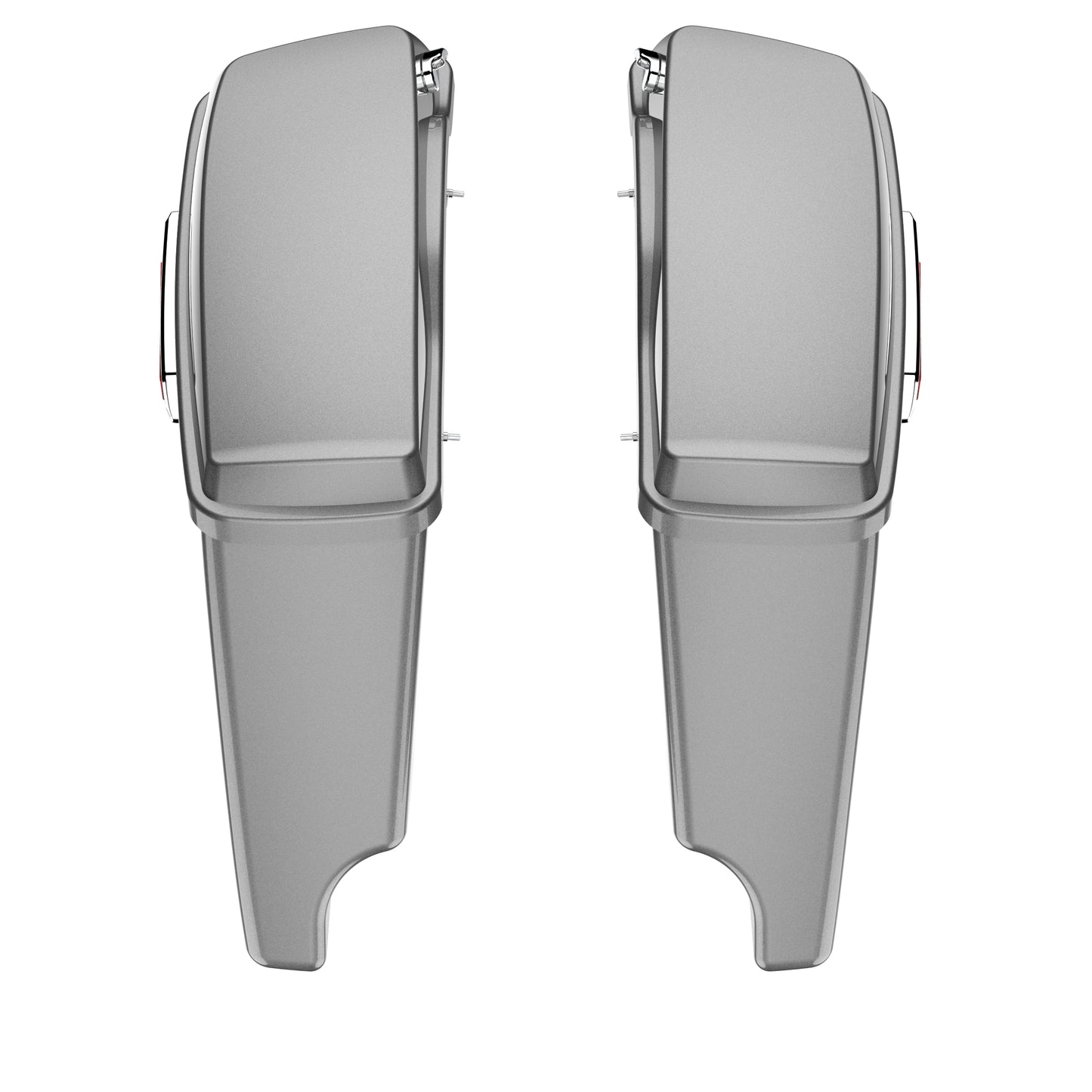 3.93'' STRETCHED SADDLEBAG BOTTOMS WITH LIDS FOR 2014+ TOURING