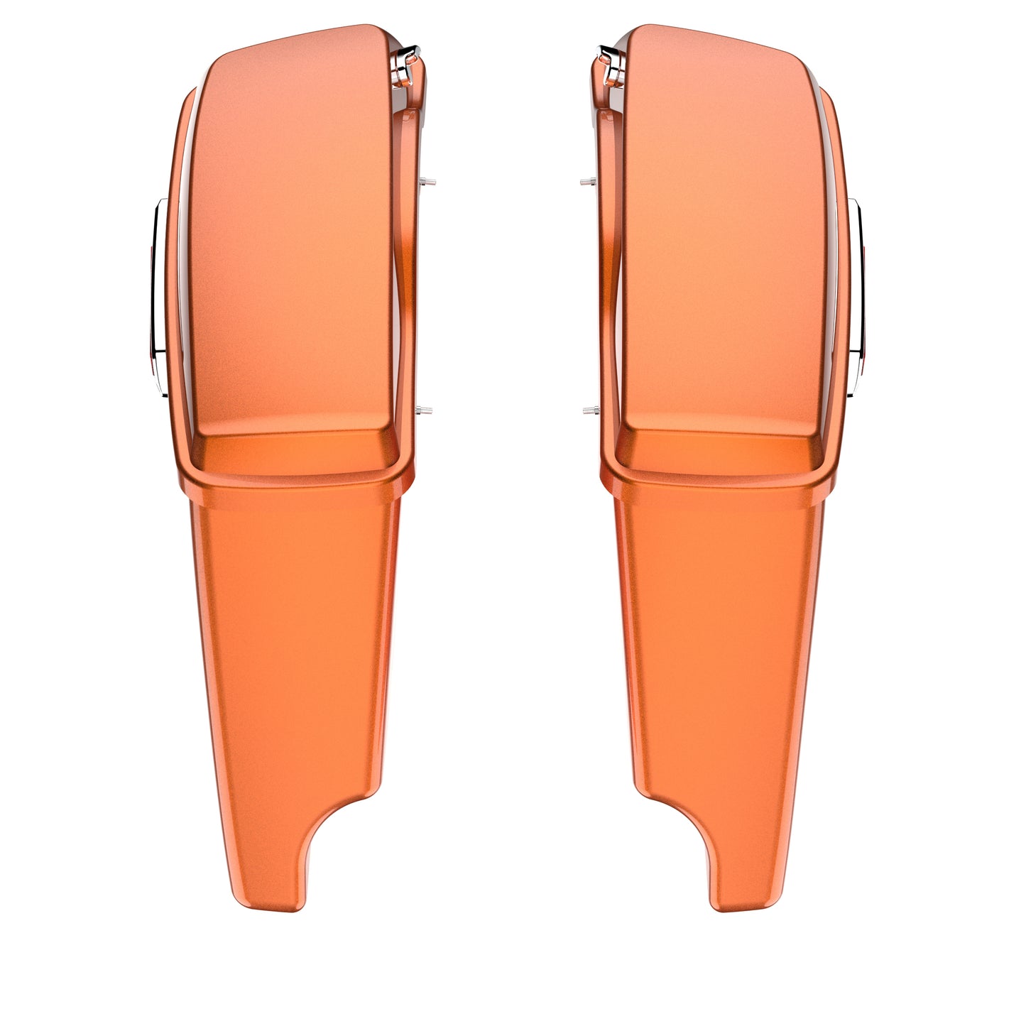 3.93'' STRETCHED SADDLEBAG BOTTOMS WITH LIDS FOR 2014+ TOURING