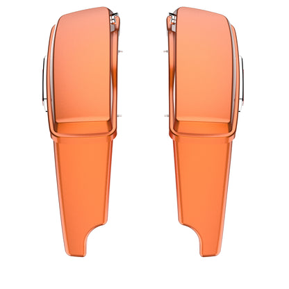 3.93'' STRETCHED SADDLEBAG BOTTOMS WITH LIDS FOR 2014+ TOURING