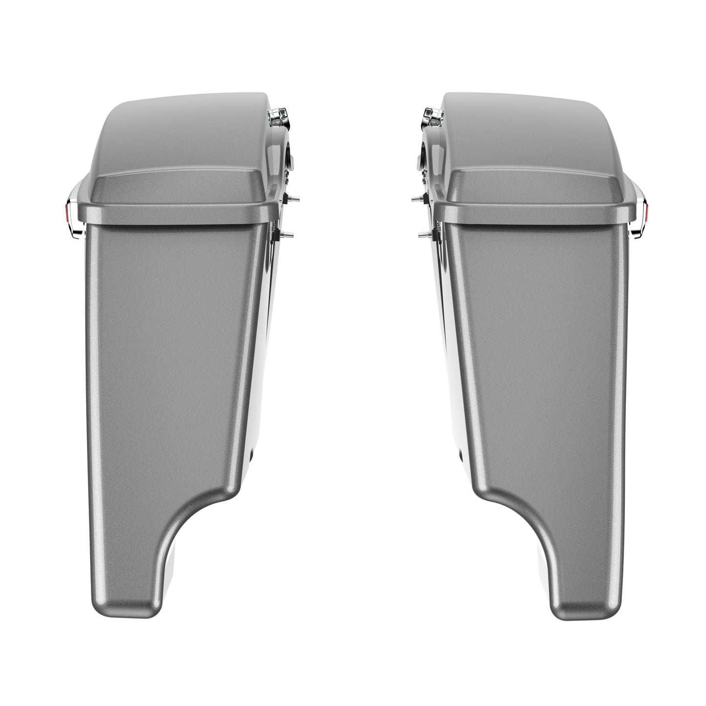 3.93'' STRETCHED SADDLEBAG BOTTOMS WITH LIDS FOR 2014+ TOURING