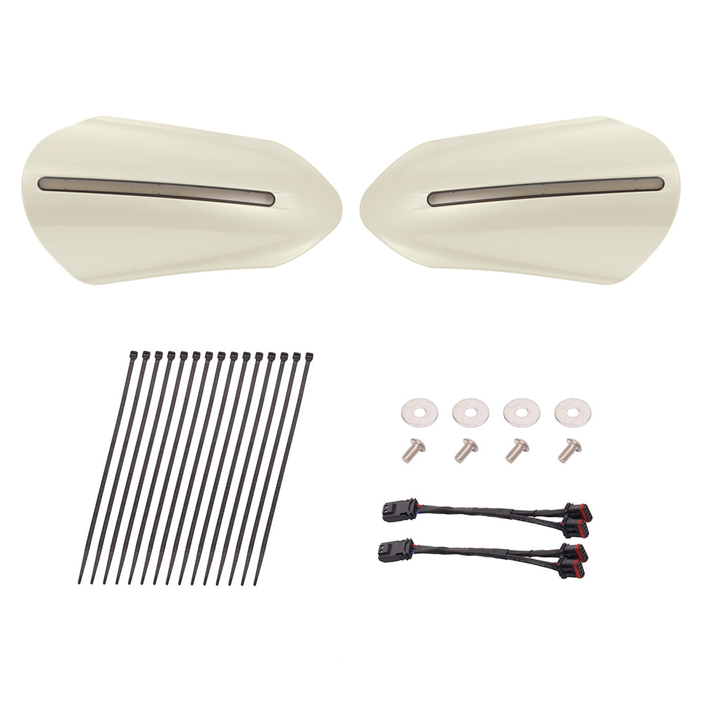 Harley Hand Guards with LED for Touring & Softails
