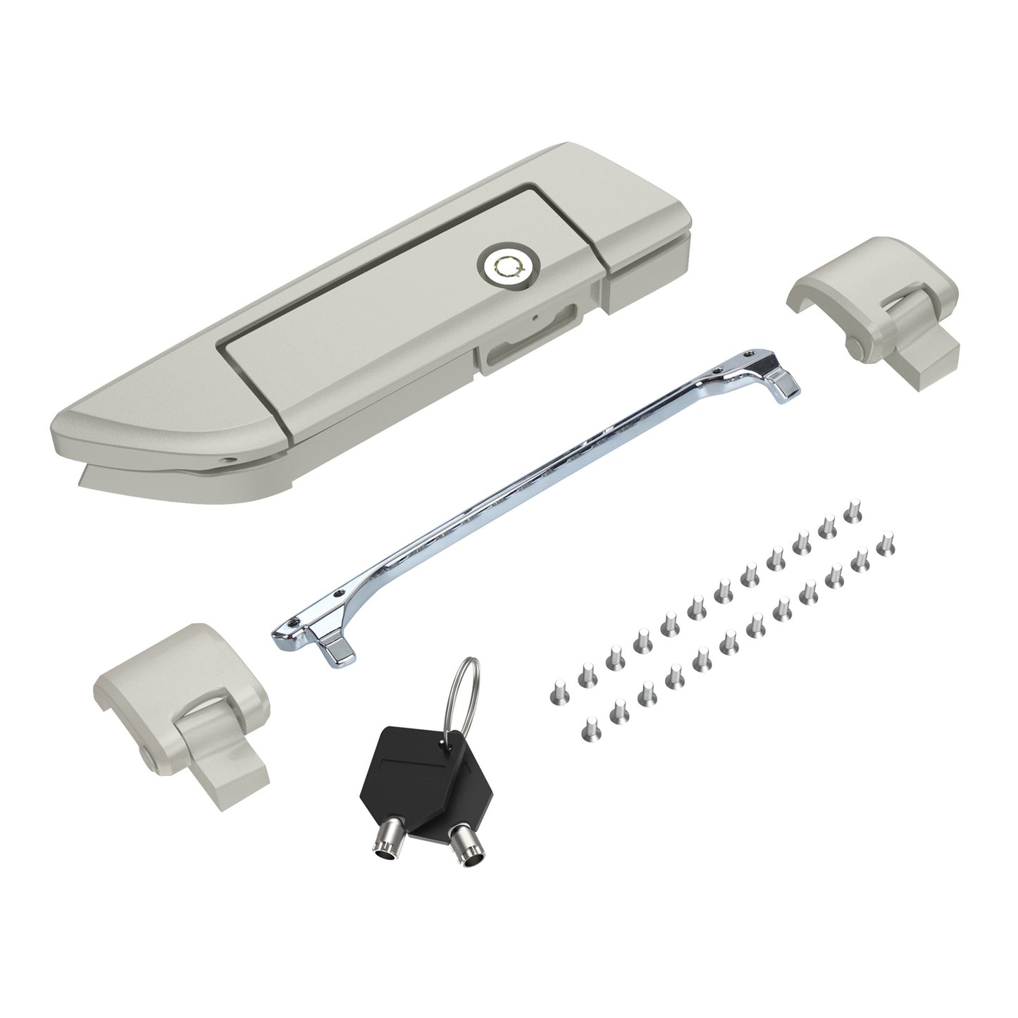 Tour Trunk Pack Latches and Hinges:Kit for Mats Csrewy Razor, Chopped, and King Tour Trunk Packs