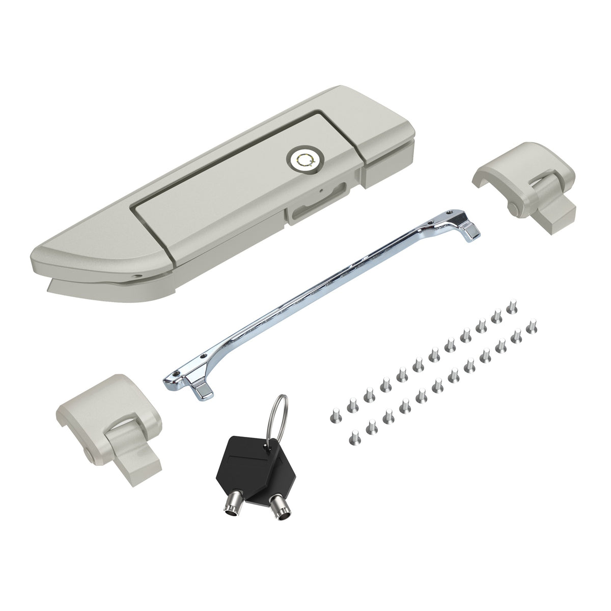 Tour Trunk Pack Latches and Hinges:Kit for Mats Csrewy Razor, Chopped, and King Tour Trunk Packs
